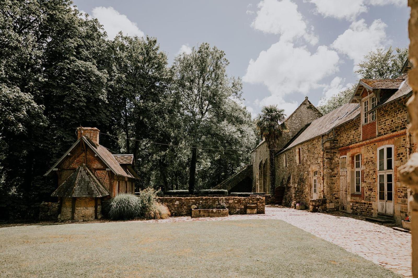 Abbaye De Blanchelande Bed & Breakfast Neufmesnil Eksteriør bilde