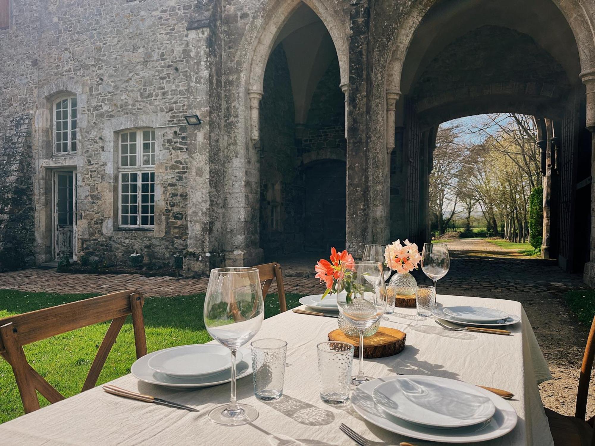 Abbaye De Blanchelande Bed & Breakfast Neufmesnil Eksteriør bilde